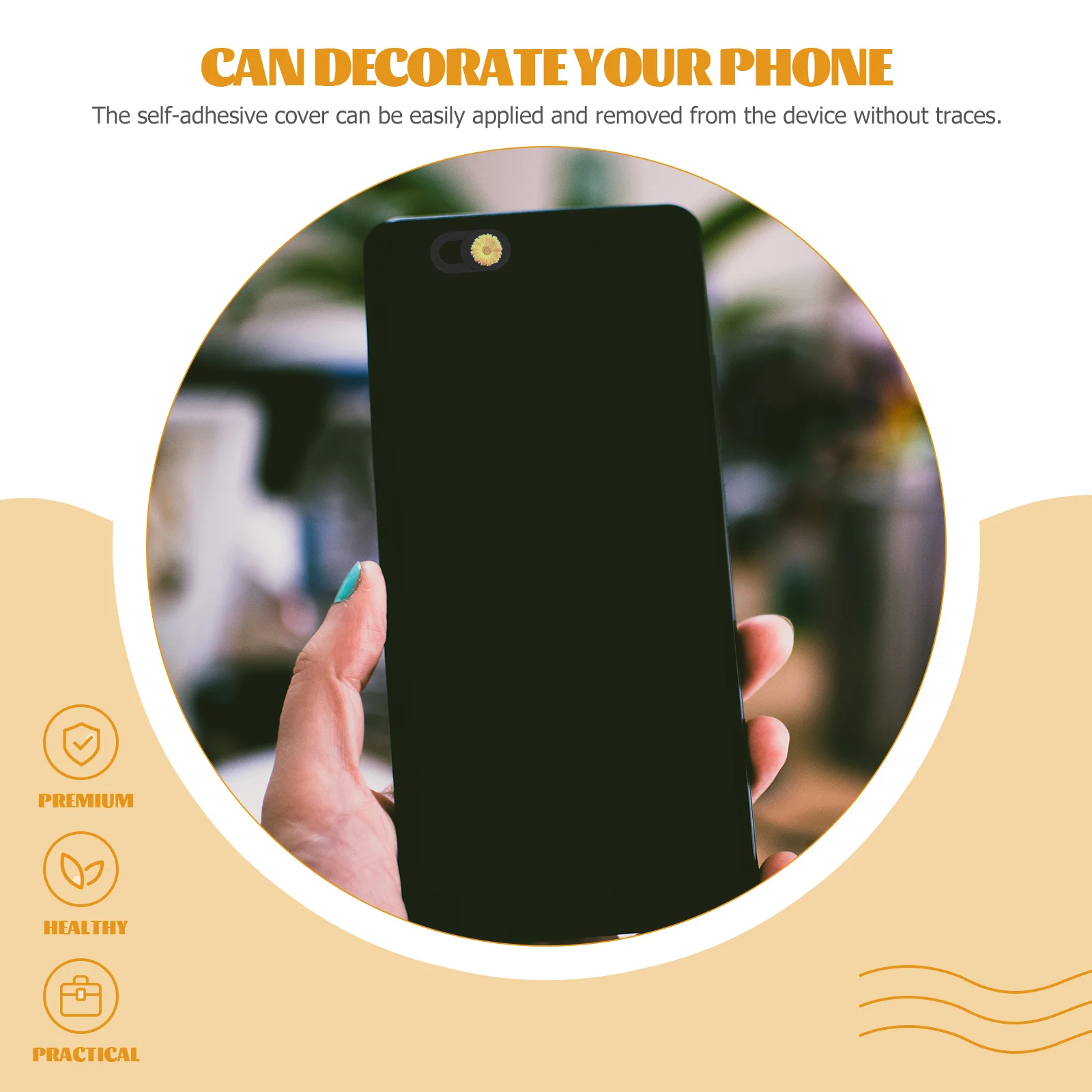 3 Pcs Laptop Camera Slide Thin Webcam Cover Self Adhesive Privacy Protector Flower Pattern for Phone Webcam for Devices
3 Pcs Laptop Camera Slide Thin Webcam Cover Self Adhesive Privacy Protector Flower Pattern for Phone Webcam for Devices