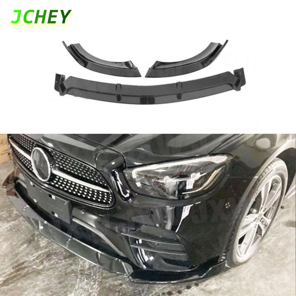 JCHEY 3Pcs ABS Gloss Black For Benz W213 E260 E300 E350 Sport 2021 Convertible Front Bumper Lip Spoiler Splitters Carbon Look
JCHEY 3Pcs ABS Gloss Black For Benz W213 E260 E300 E350 Sport 2021 Convertible Front Bumper Lip Spoiler Splitters Carbon Look