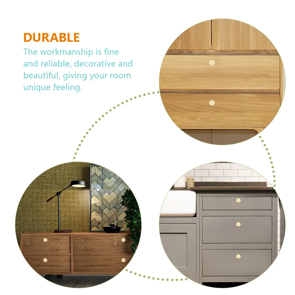 8Pcs Drawer Knobs Durable Gold Cabinet Handles Decorative Drawer Pulls Smooth Surface Gold Knobs for Dresser
8Pcs Drawer Knobs Durable Gold Cabinet Handles Decorative Drawer Pulls Smooth Surface Gold Knobs for Dresser