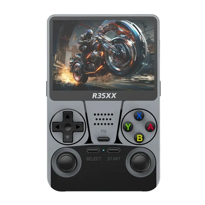 R35XX Handheld Game Console 3.5Inch IPS Screen Video Game Console Wifi Arkos System 3200Mah Battery
R35XX Handheld Game Console 3.5Inch IPS Screen Video Game Console Wifi Arkos System 3200Mah Battery