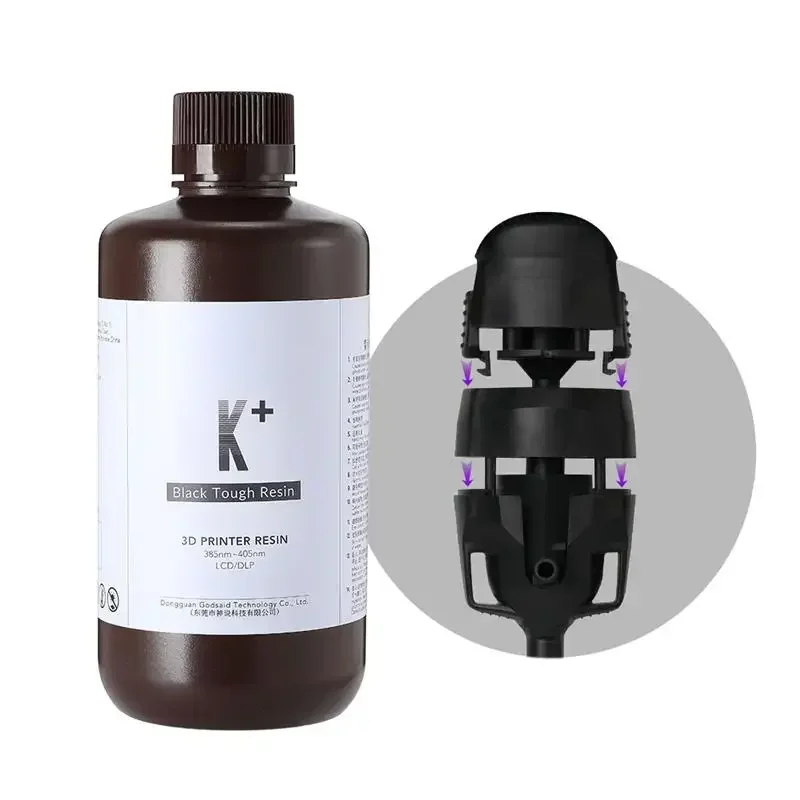 Top! Resione K+ Tough ABS Like 3d Resin Scratch Resistant High Precision UV 405nm For LCD SLA DLP Elegoo 3d Printer
Top! Resione K+ Tough ABS Like 3d Resin Scratch Resistant High Precision UV 405nm For LCD SLA DLP Elegoo 3d Printer