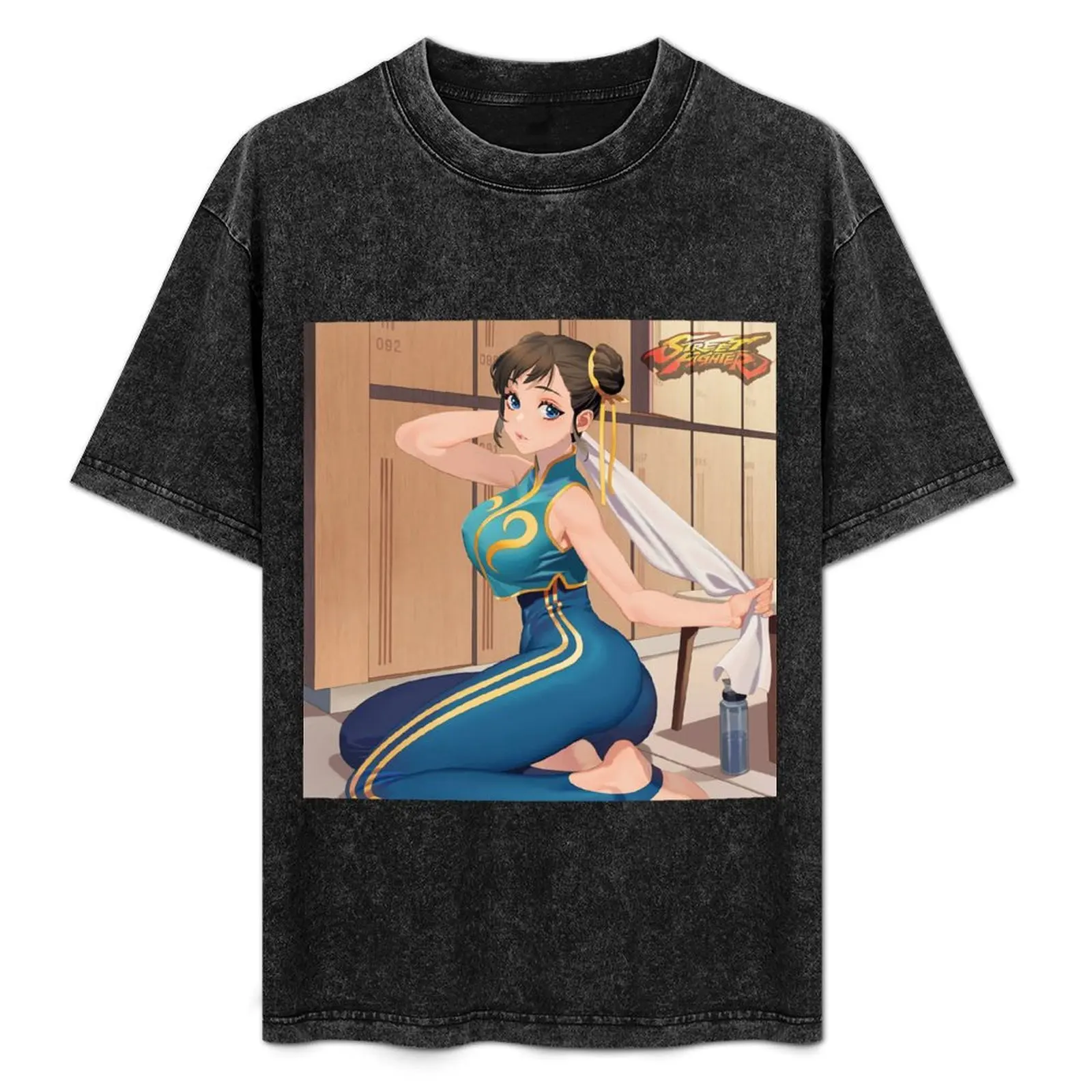 Chun Li Locker Room T-Shirt Large Size Casual Short Sleeve Top
Chun Li Locker Room T-Shirt Large Size Casual Short Sleeve Top