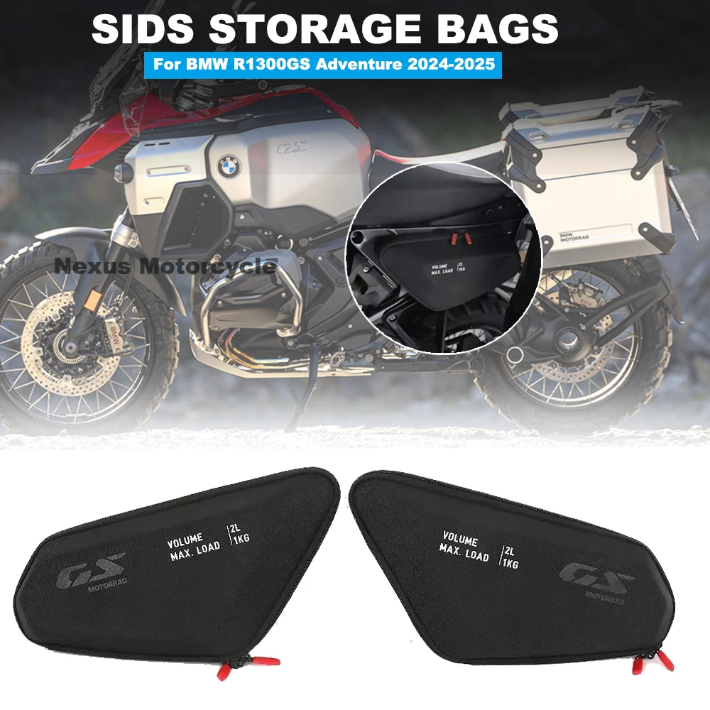Side Frame Bag Storage Package Bags Waterproof Bag New For BMW R1300GS Adventure R 1300 GSA R1300 GS ADV 2024 2025 Motorcycle
Side Frame Bag Storage Package Bags Waterproof Bag New For BMW R1300GS Adventure R 1300 GSA R1300 GS ADV 2024 2025 Motorcycle