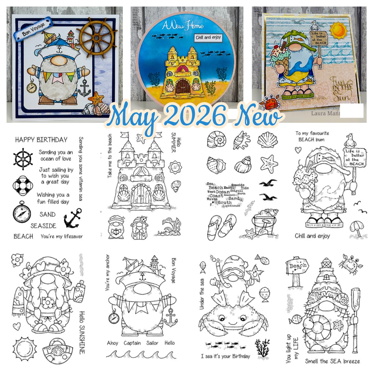 Ahoy Captain Lighthouse Gnome Metal Cutting Dies Stamps Stencil Handmade DIY Scrapbooking Greeting Card Diary Craft May 2026 New
Ahoy Captain Lighthouse Gnome Metal Cutting Dies Stamps Stencil Handmade DIY Scrapbooking Greeting Card Diary Craft May 2026 New