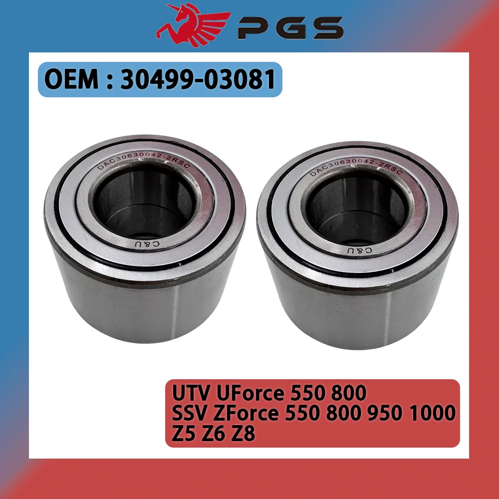 2 шт. DAC3063W подшипник колеса 30x63x42 для CFmoto CF500 CF800 500 800 ATV Uforce550 800 UTV Zforce 550 800 950 1000 SSV 30499-0308
2 шт. DAC3063W подшипник колеса 30x63x42 для CFmoto CF500 CF800 500 800 ATV Uforce550 800 UTV Zforce 550 800 950 1000 SSV 30499-0308