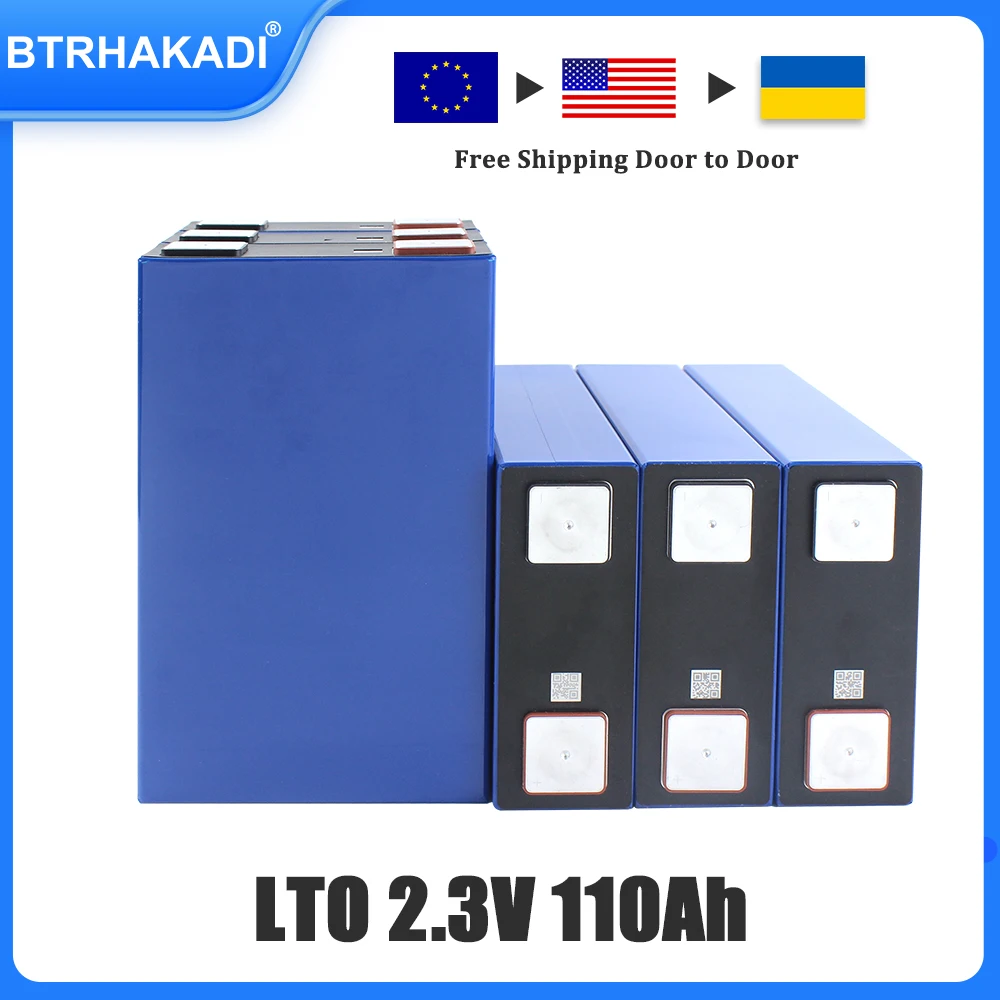 Yinlong Original A Grade 2.3V 110Ah LTO Rechargeable Batteries 6-24PCS For Energy Storage System EV RV Bus Solar Energy
Yinlong Original A Grade 2.3V 110Ah LTO Rechargeable Batteries 6-24PCS For Energy Storage System EV RV Bus Solar Energy