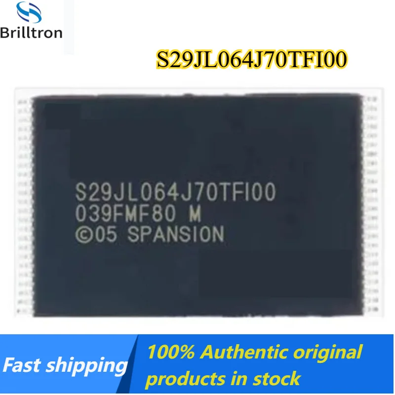 5/10PCS 100% New S29JL064J70TFI00 S29JL064J70TF100 tsop48 Original stock available, fast shipping.
5/10PCS 100% New S29JL064J70TFI00 S29JL064J70TF100 tsop48 Original stock available, fast shipping.