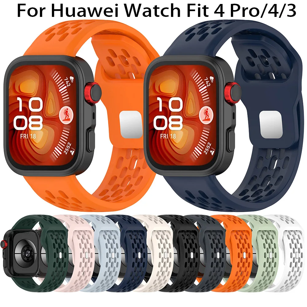 WatchBand For Huawei Watch Fit 4 Pro Strap Wristbands Soft Silicone Bracelet For Huawei Watch Fit 4 3 Band WristBand Accessories
WatchBand For Huawei Watch Fit 4 Pro Strap Wristbands Soft Silicone Bracelet For Huawei Watch Fit 4 3 Band WristBand Accessories