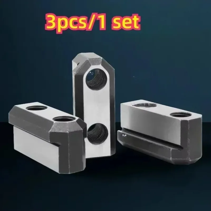 Hydraulic Three-Jaw Chuck T-block 5/6/8 Inch Hollow/ Medium Solid Soft Claw Valve Block Connection Chuck T-shaped Block New
Hydraulic Three-Jaw Chuck T-block 5/6/8 Inch Hollow/ Medium Solid Soft Claw Valve Block Connection Chuck T-shaped Block New