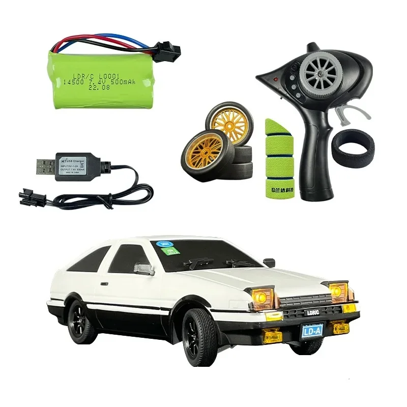 Лдрк LD1801 AE86 RTR 1/18 2,4G 2WD ESP гироскоп Радиоуправляемая машина Дрифт-машина светодиодные огни полноразмерная управляемая Модель Детская игрушка Подарки
Лдрк LD1801 AE86 RTR 1/18 2,4G 2WD ESP гироскоп Радиоуправляемая машина Дрифт-машина светодиодные огни полноразмерная управляемая Модель Детская игрушка Подарки