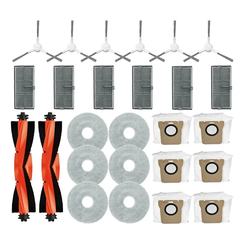 For Xiaomi Mijia M30S D103CN Replacement Parts Accessories Main Side Brush Hepa Filter Mop Cloth Dust Bag
For Xiaomi Mijia M30S D103CN Replacement Parts Accessories Main Side Brush Hepa Filter Mop Cloth Dust Bag