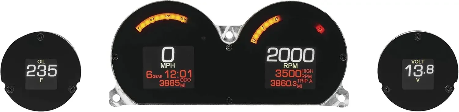 Digital Dakota MLX 8414 Replacement Gauges for Harley Touring 2014+ Models High Precision Easy Installation
Digital Dakota MLX 8414 Replacement Gauges for Harley Touring 2014+ Models High Precision Easy Installation