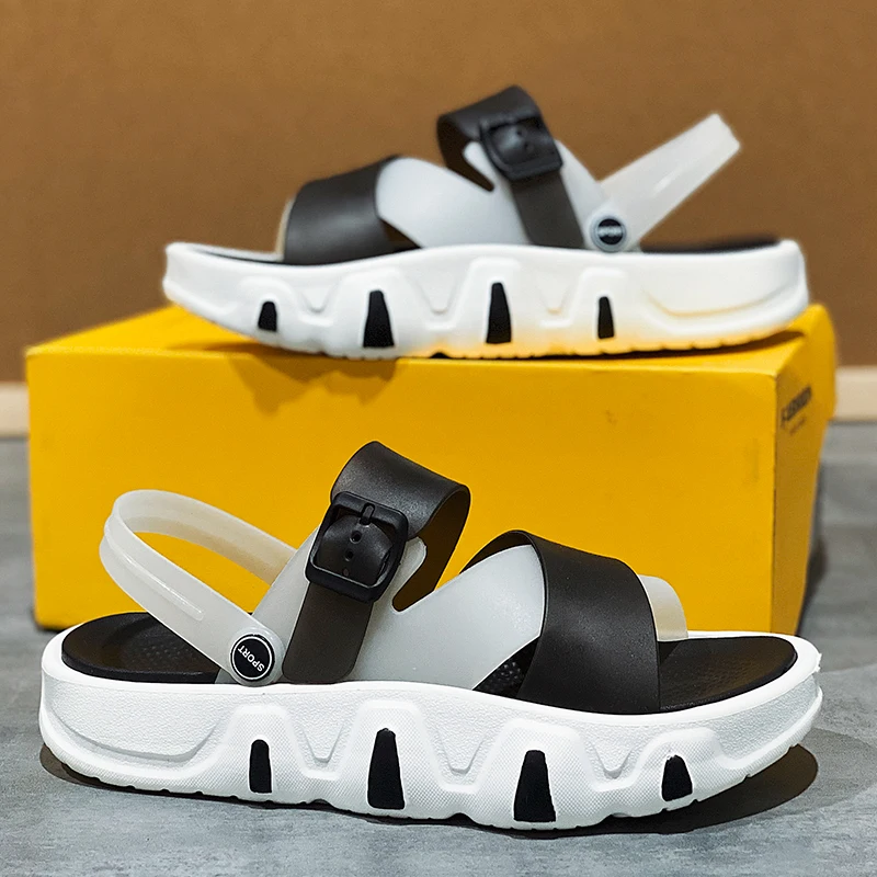 Men's Shoes 38-45 Soft Platform Slippers Summer Casual Non-Slip Beach Sandals Outdoor Light Men's Flip Flops
Men's Shoes 38-45 Soft Platform Slippers Summer Casual Non-Slip Beach Sandals Outdoor Light Men's Flip Flops