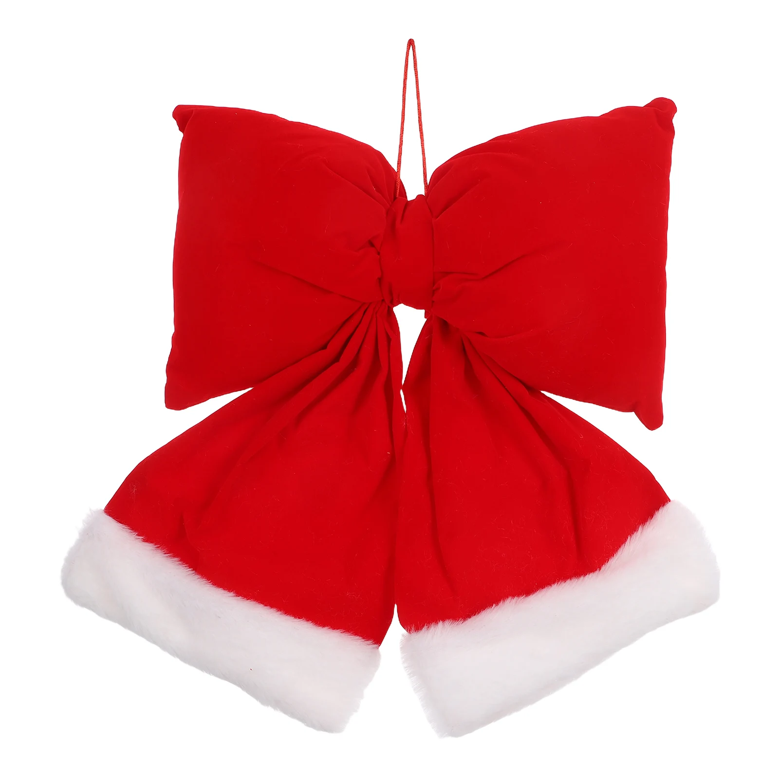 Christmas Bow Pendant Bows Hanging Ornament Tree Ornaments Decor Flannel for Crafts Themed Party Decorations
Christmas Bow Pendant Bows Hanging Ornament Tree Ornaments Decor Flannel for Crafts Themed Party Decorations