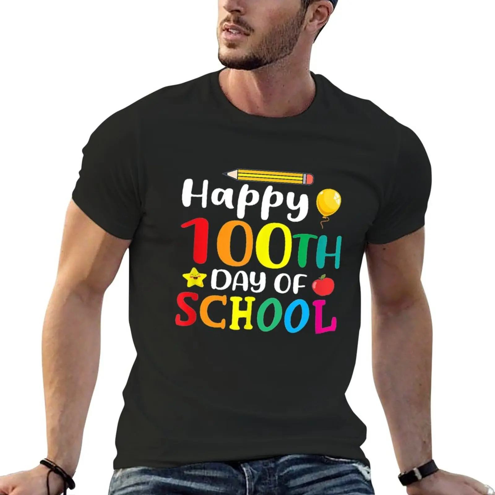 New Happy 100th Day Of School T-ShirtHappy 100th Day of School Shirt for Teacher or kids T-Shirt
New Happy 100th Day Of School T-ShirtHappy 100th Day of School Shirt for Teacher or kids T-Shirt