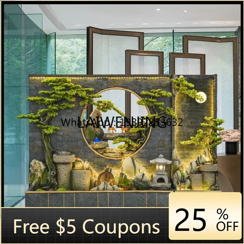 AB1 water curtain wall rockery flowing water fountain hotel screen landscape ornament
AB1 water curtain wall rockery flowing water fountain hotel screen landscape ornament