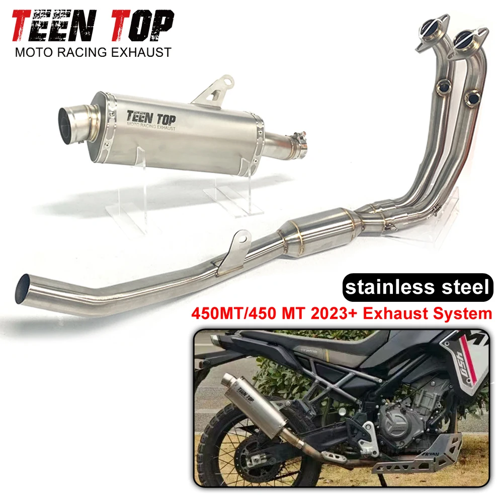 Stainless Steel 450 MT Exhaust Systems Stainless Steel For CF MOTO 450MT 2023+ Front Link Pipe Exhaust Muffler Motor Bike Escape
Stainless Steel 450 MT Exhaust Systems Stainless Steel For CF MOTO 450MT 2023+ Front Link Pipe Exhaust Muffler Motor Bike Escape
