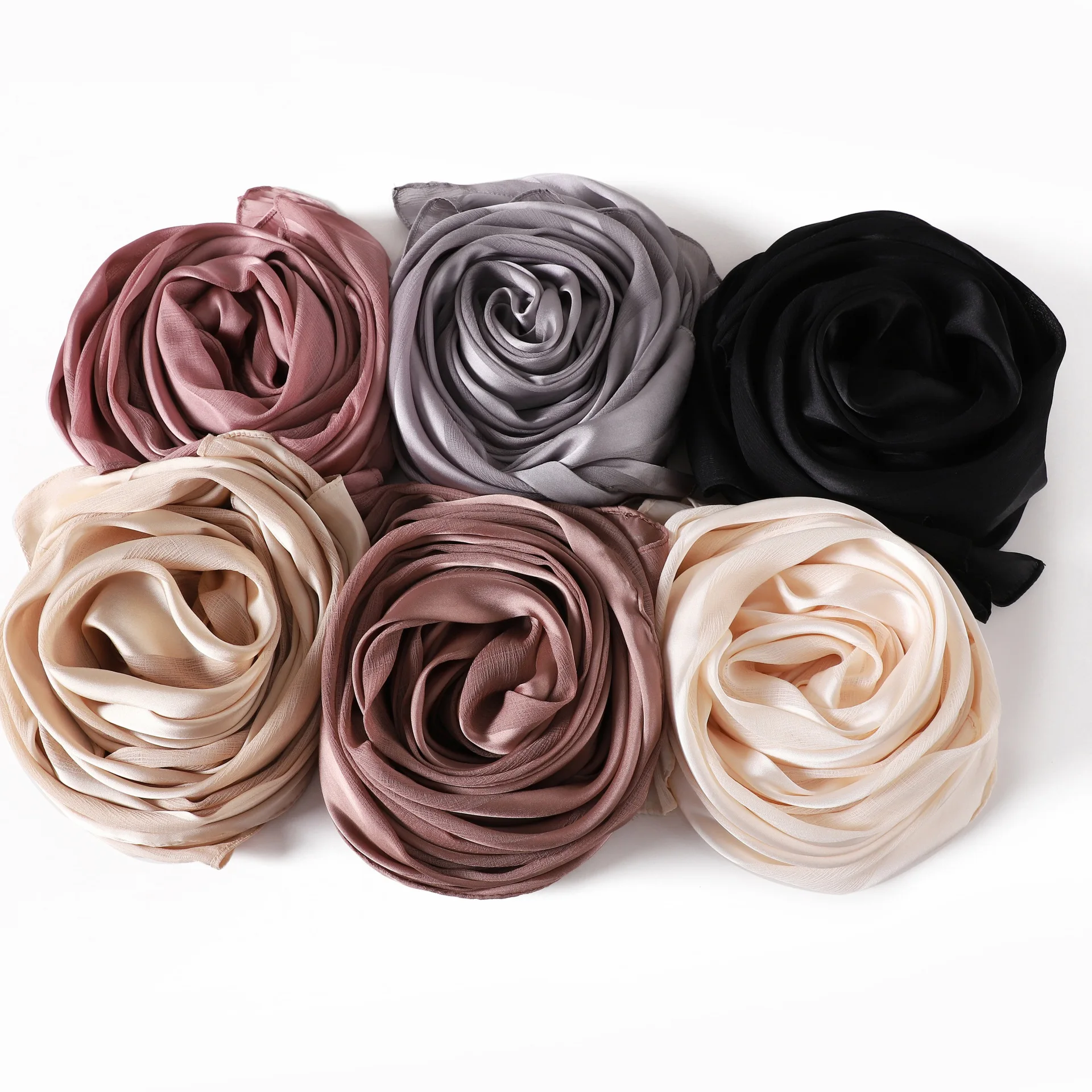 Fashion Satin Scarf Women Headscarf Shawl Wrap Muslim Hijab Breathable Bandanas Headband Bufanda Foulard Turbante Mujer 180*70cm 
Fashion Satin Scarf Women Headscarf Shawl Wrap Muslim Hijab Breathable Bandanas Headband Bufanda Foulard Turbante Mujer 180*70cm