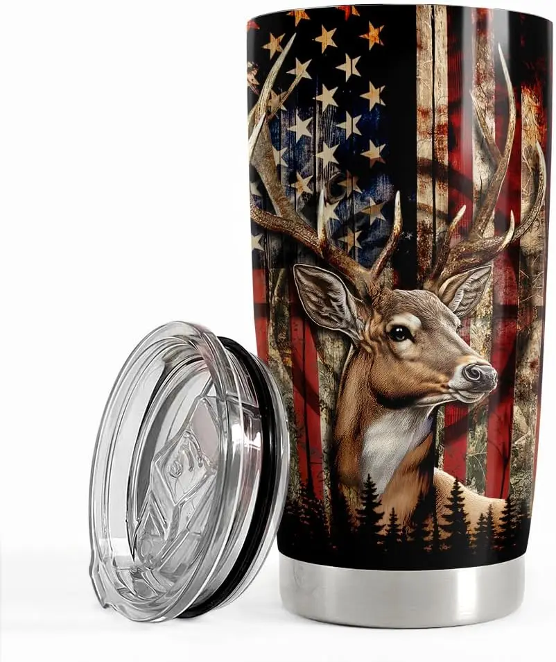 Hunting Tumbler 20oz Deer Hunting Gifts for Men Hunters Cup Stainless Steel Insulated Tumblers Coffee Travel Mug Hunter Gift
Hunting Tumbler 20oz Deer Hunting Gifts for Men Hunters Cup Stainless Steel Insulated Tumblers Coffee Travel Mug Hunter Gift