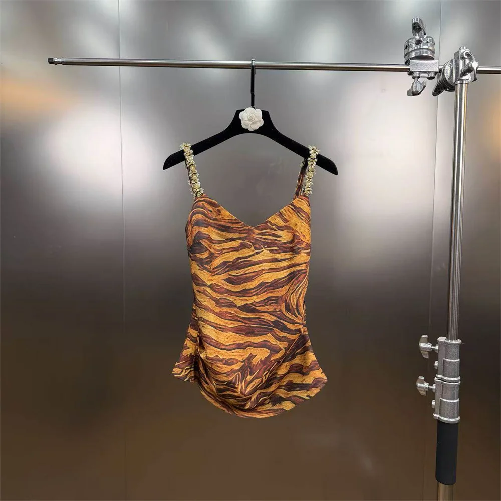 2026 Summer Women's Camisole — Satin Leopard Print Corset-Style Top | Sexy & Stylish Y2K Pullover | Versatile Ladies' Wear bra
2026 Summer Women's Camisole — Satin Leopard Print Corset-Style Top | Sexy & Stylish Y2K Pullover | Versatile Ladies' Wear bra