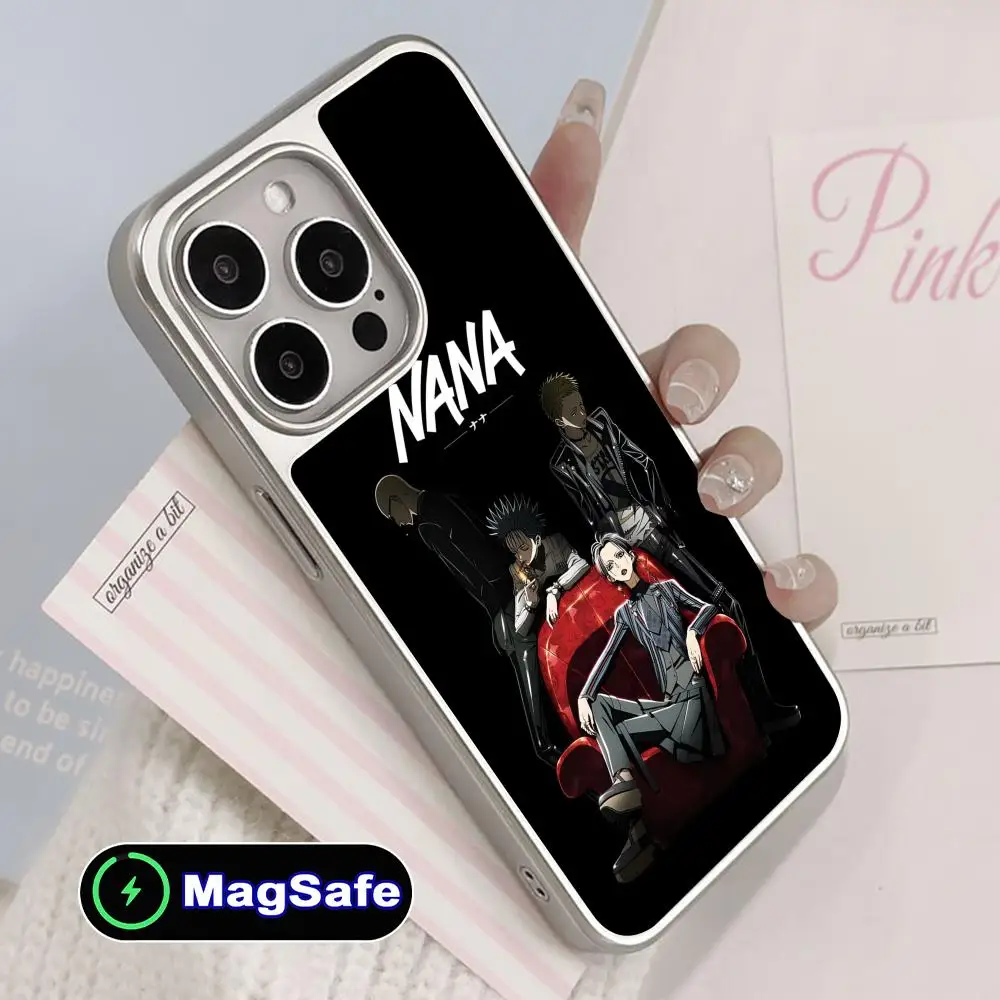 Black Stones Osaki Nana Phone Case for iPhone 17 16 15 14 13 12 11 Air Pro Max Plus Magsafe Silver Plating Colorful Cover Luxury
Black Stones Osaki Nana Phone Case for iPhone 17 16 15 14 13 12 11 Air Pro Max Plus Magsafe Silver Plating Colorful Cover Luxury