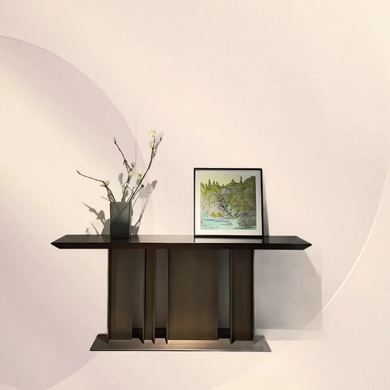Corridor Entrance Table Light Luxury Against the Wall Villa Entrance Entrance Platform Simple End View Case
Corridor Entrance Table Light Luxury Against the Wall Villa Entrance Entrance Platform Simple End View Case