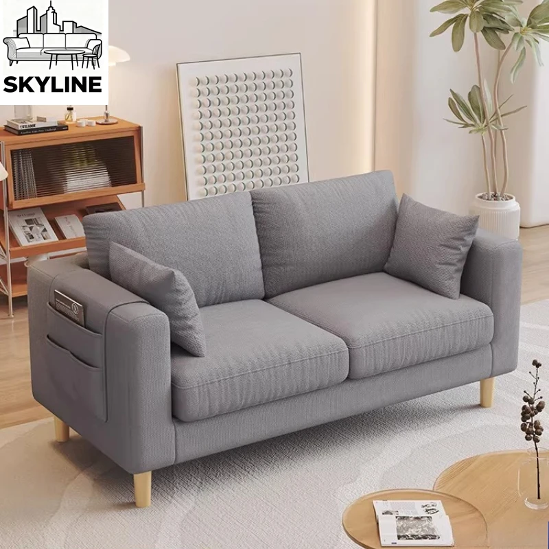 Fabric sofa rental room living room bedroom double sofa simple modern single sofa
Fabric sofa rental room living room bedroom double sofa simple modern single sofa