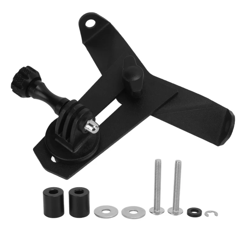 Черный держатель для передней камеры мотоцикла, стальной кронштейн для камеры регистратора вождения, замена для R1250RT R1200RT LC
Черный держатель для передней камеры мотоцикла, стальной кронштейн для камеры регистратора вождения, замена для R1250RT R1200RT LC