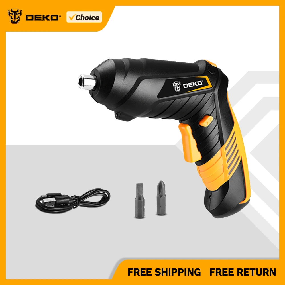 DEKO Cordless Rotary Tool DIY Mini Drill Mini Wireless Drill Set DKCS3.6F1 Mini Electric Screwdriver Rechargeable Battery
DEKO Cordless Rotary Tool DIY Mini Drill Mini Wireless Drill Set DKCS3.6F1 Mini Electric Screwdriver Rechargeable Battery