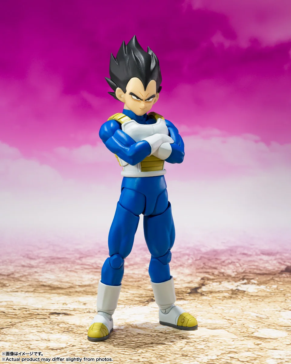 100% Original Bandai SH Figuarts SHF Dragon Ball Daima Vegeta Action Figures Anime Model Toys Collection In Stock
100% Original Bandai SH Figuarts SHF Dragon Ball Daima Vegeta Action Figures Anime Model Toys Collection In Stock