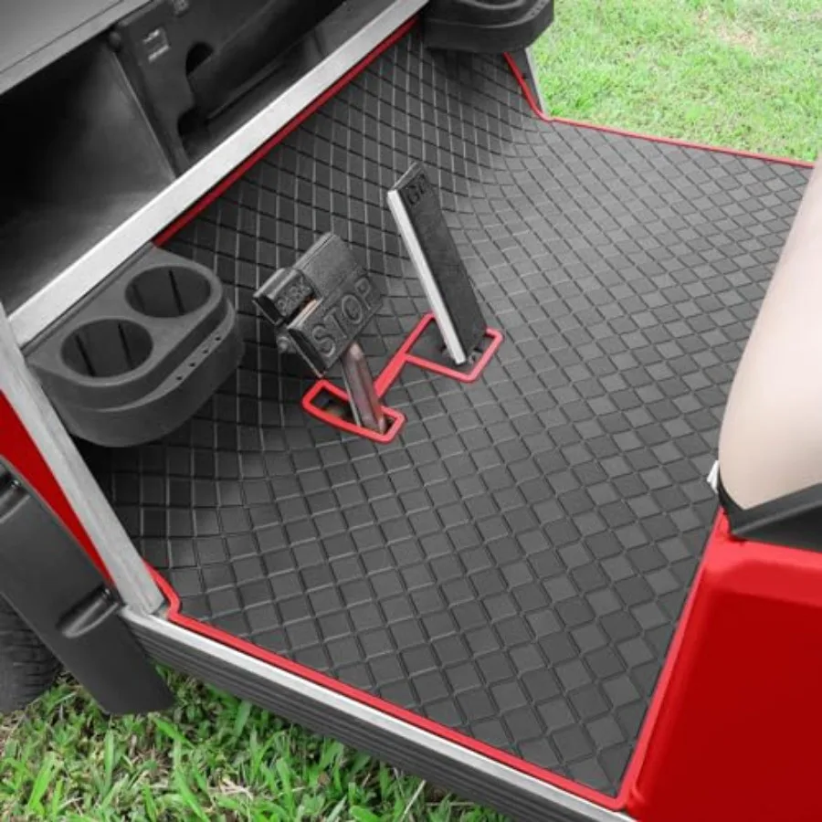 Golf Cart Floor Liner Mat 8mm Thick Rubber Full Coverage Fit for Club Car DS 1982-2013/ Villager 1982-2018 Carts Heavy-Duty Non
Golf Cart Floor Liner Mat 8mm Thick Rubber Full Coverage Fit for Club Car DS 1982-2013/ Villager 1982-2018 Carts Heavy-Duty Non