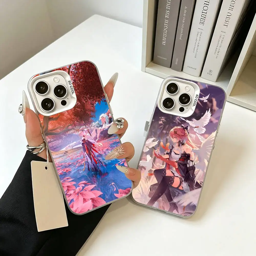 beautiful Changli Wuthering Waves Phone Case For iPhone 11 12 13 14 15 16 17 Pro Max Plus white silver Phone Cover
beautiful Changli Wuthering Waves Phone Case For iPhone 11 12 13 14 15 16 17 Pro Max Plus white silver Phone Cover