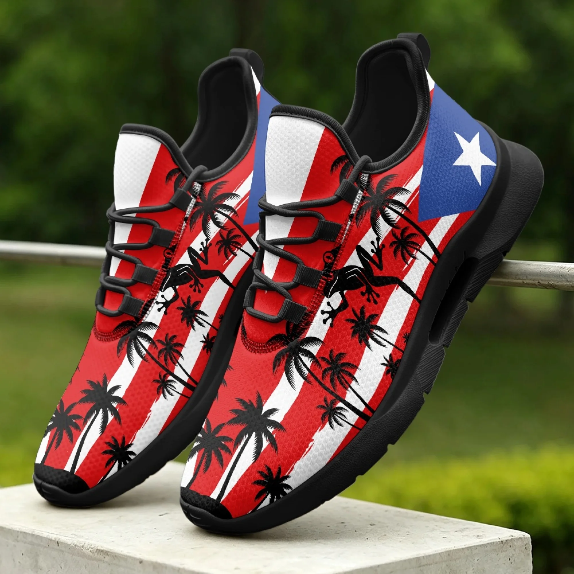 XIXIRIMIDO Puerto Rican Flag Lace-up Casual Shoes Mens Sneakers Comfortable Mesh Breathable Walking Shoes Women Fashion Sneakers
XIXIRIMIDO Puerto Rican Flag Lace-up Casual Shoes Mens Sneakers Comfortable Mesh Breathable Walking Shoes Women Fashion Sneakers