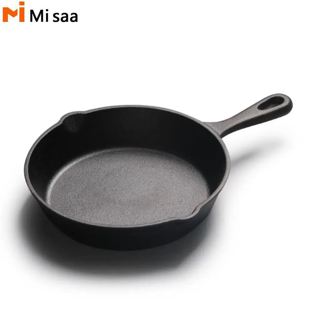 Кастрюля для стейка, кухонная качественная железная кастрюля для приготовления жарки, вок для завтрака, яиц для стейка, железная кастрюля, кухонный инструмент
Кастрюля для стейка, кухонная качественная железная кастрюля для приготовления жарки, вок для завтрака, яиц для стейка, железная кастрюля, кухонный инструмент