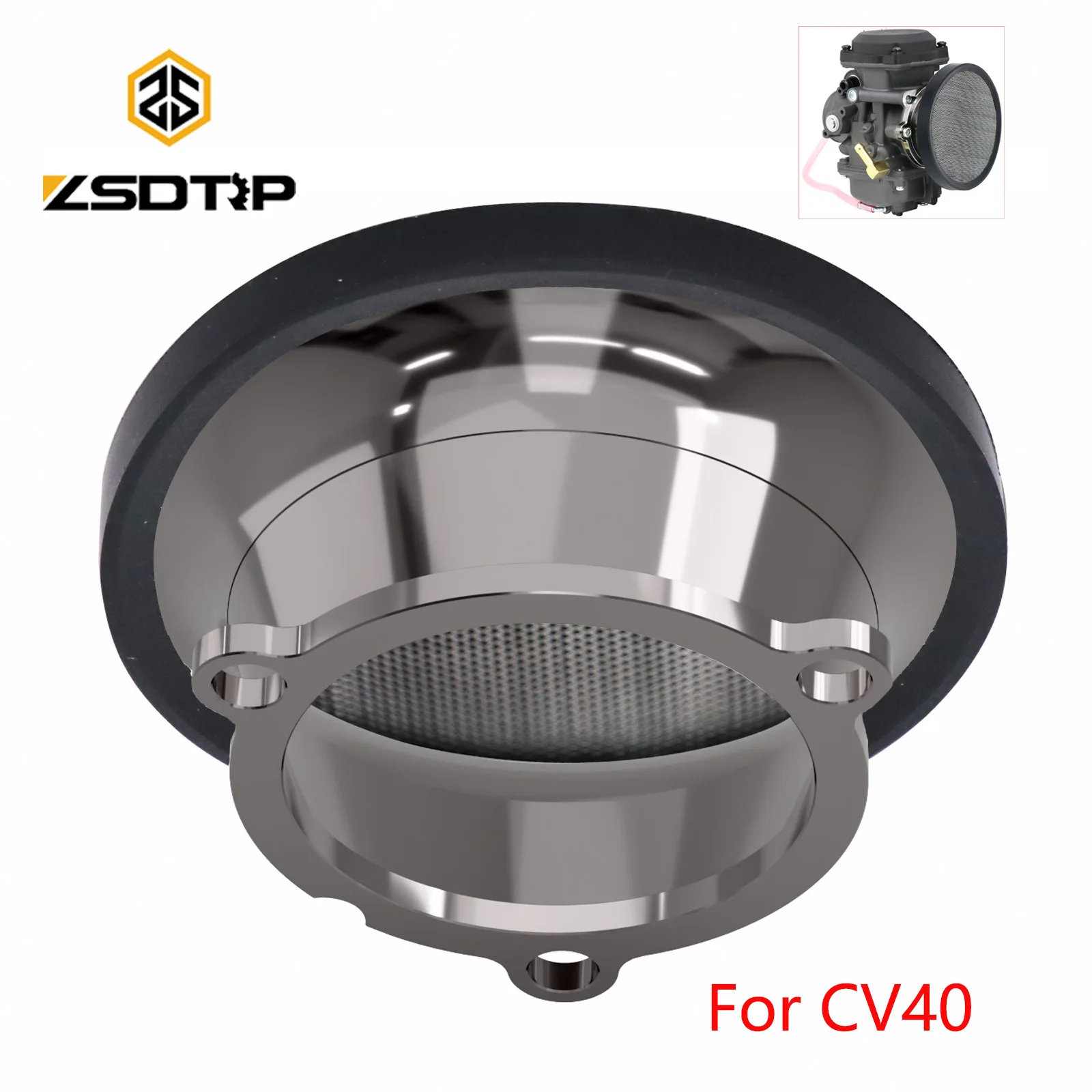 ZSDTRP CV40 Воздушный фильтр Алюминиевый воздухоочиститель Впускной фильтр с сеткой для Harley-Davidso Sportster XL883C XL883L/R XL1200L XL1200X
ZSDTRP CV40 Воздушный фильтр Алюминиевый воздухоочиститель Впускной фильтр с сеткой для Harley-Davidso Sportster XL883C XL883L/R XL1200L XL1200X