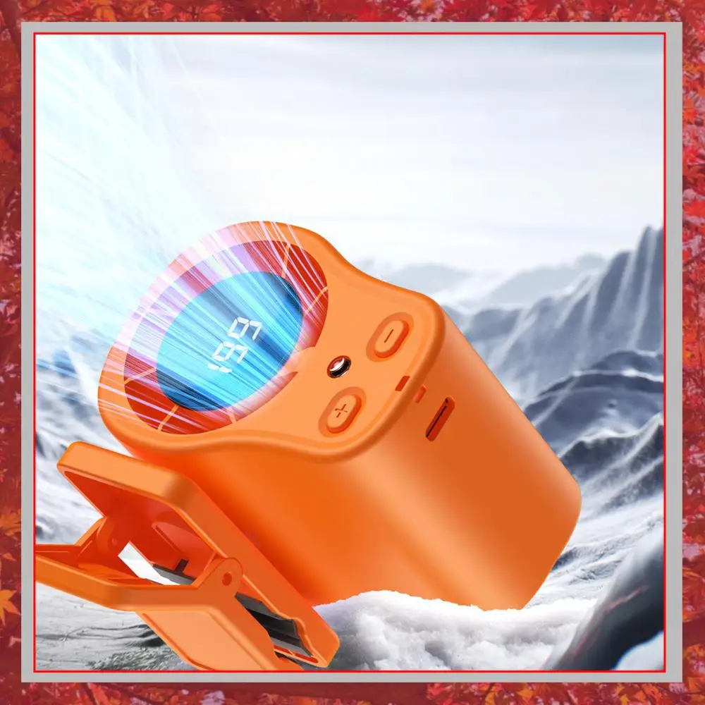 Hands-Free Clip on Fan 199 Speeds 360° Rotation Mini Small Personal Desk Fan Semi-Cooling Technology for Cars Work Camping
Hands-Free Clip on Fan 199 Speeds 360° Rotation Mini Small Personal Desk Fan Semi-Cooling Technology for Cars Work Camping