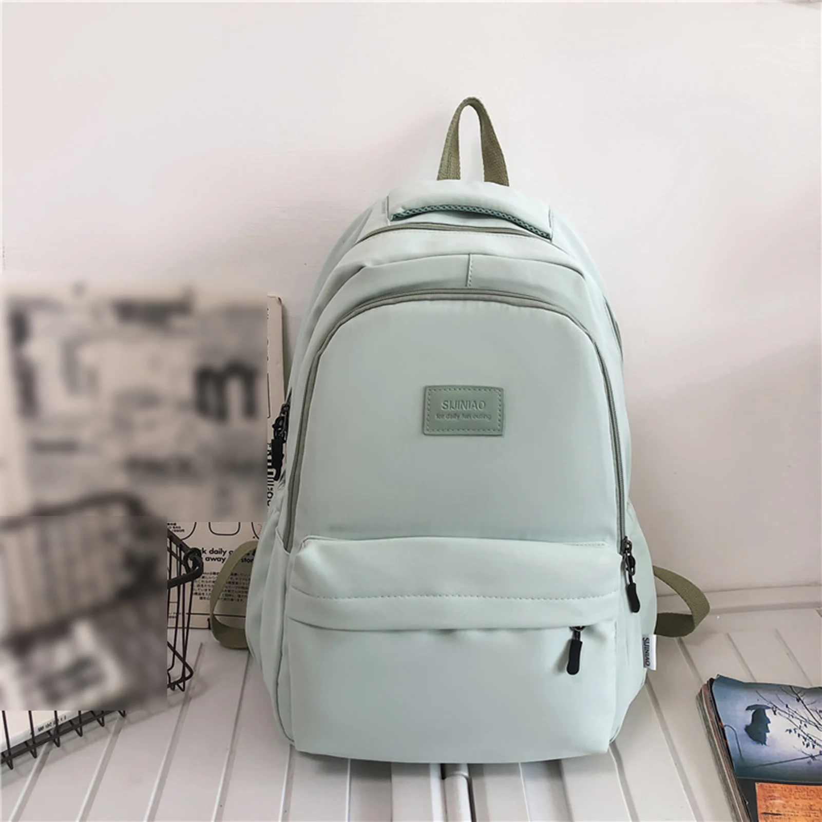Student Large Capacity Backpack Washed Nylon Material Casual Travel Backpack for Girls Boys Adults Bookbag
Student Large Capacity Backpack Washed Nylon Material Casual Travel Backpack for Girls Boys Adults Bookbag