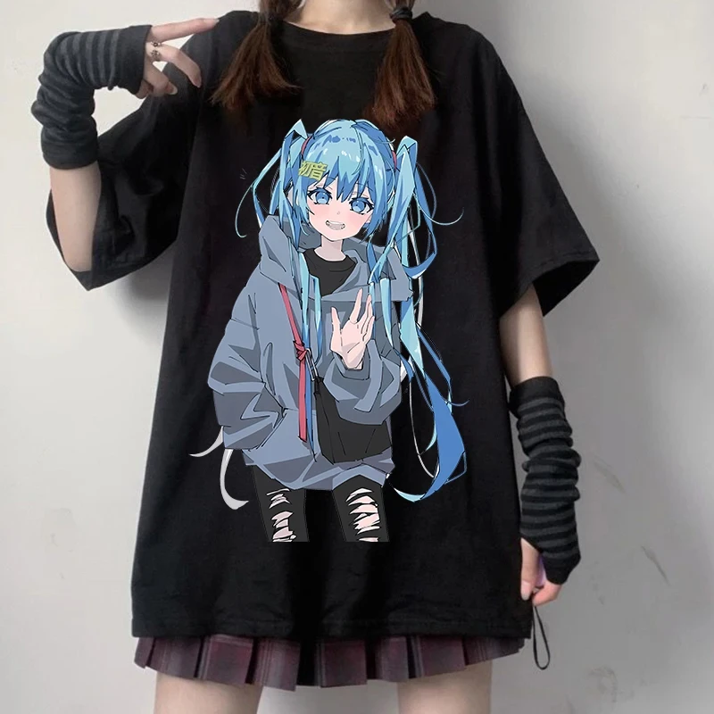 Japanese Anime T-shirt y2k Harajuku Aesthetic Summer Kawaii Cute Girly Cotton Graphic Short Sleeve Tees Oversized Women Clothes
Japanese Anime T-shirt y2k Harajuku Aesthetic Summer Kawaii Cute Girly Cotton Graphic Short Sleeve Tees Oversized Women Clothes
