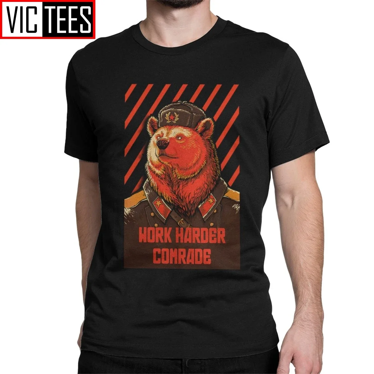 Vote Soviet Bear Russian Bear Meme The Soviet Union T Shirt Men CottonT-Shirts Communist Ussr Comrades Tee Short Sleeve Tops
Vote Soviet Bear Russian Bear Meme The Soviet Union T Shirt Men CottonT-Shirts Communist Ussr Comrades Tee Short Sleeve Tops