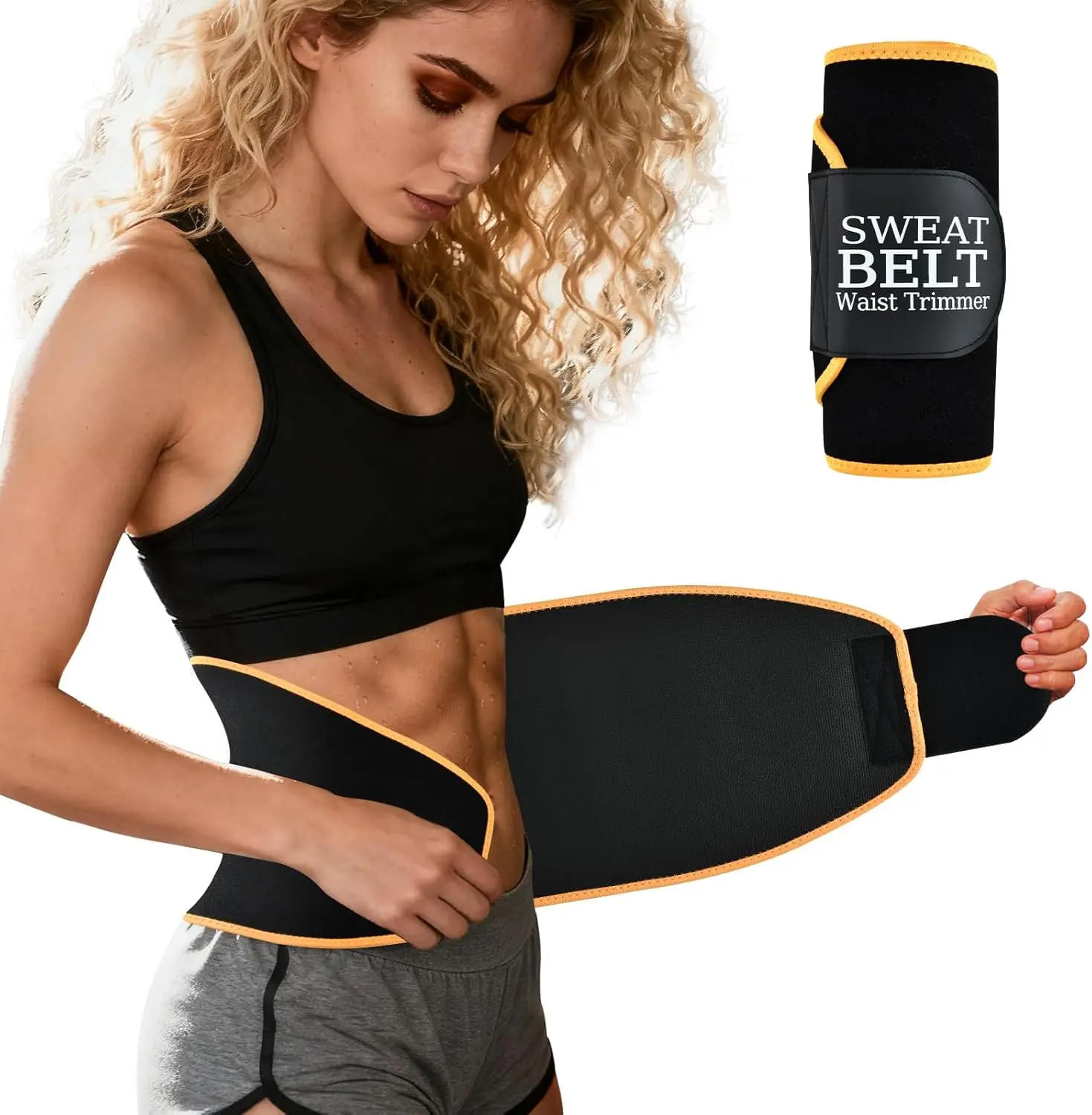Sweat Waist Trainer for Women Men, Comfortable Waist Cincher Sweat Belt to Boost Sweating Stomach Wrap Supportive
Sweat Waist Trainer for Women Men, Comfortable Waist Cincher Sweat Belt to Boost Sweating Stomach Wrap Supportive