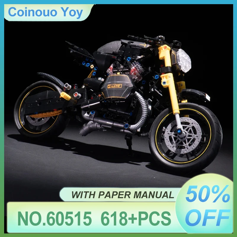 High-Tech Speed Sports Motorcycle Model 60515 Power Locomotive Motobike Building Block Brick Children Puzzle Toys Chrismas Gifts
High-Tech Speed Sports Motorcycle Model 60515 Power Locomotive Motobike Building Block Brick Children Puzzle Toys Chrismas Gifts