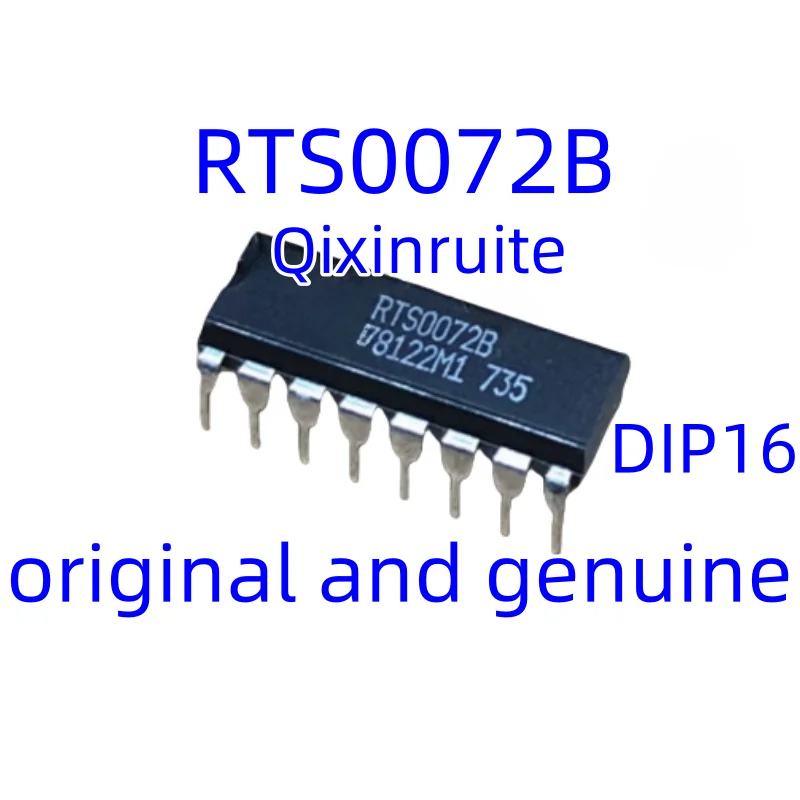 Qixinruite Совершенно новый оригинальный подлинный RTS0072B DIP16 интегральная микросхема
Qixinruite Совершенно новый оригинальный подлинный RTS0072B DIP16 интегральная микросхема