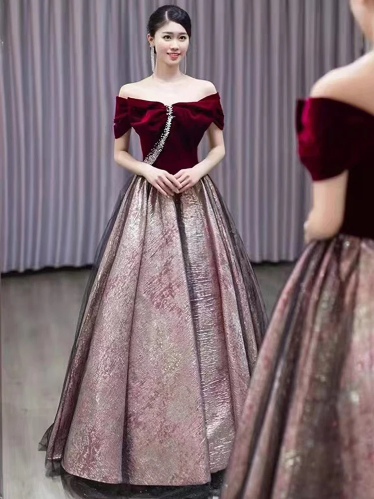 Ele Red Wedding Dr Prince Sle ort Sve Long Gown for Engagement And Marriage Ceremony Focus on the Princ
Ele Red Wedding Dr Prince Sle ort Sve Long Gown for Engagement And Marriage Ceremony Focus on the Princ