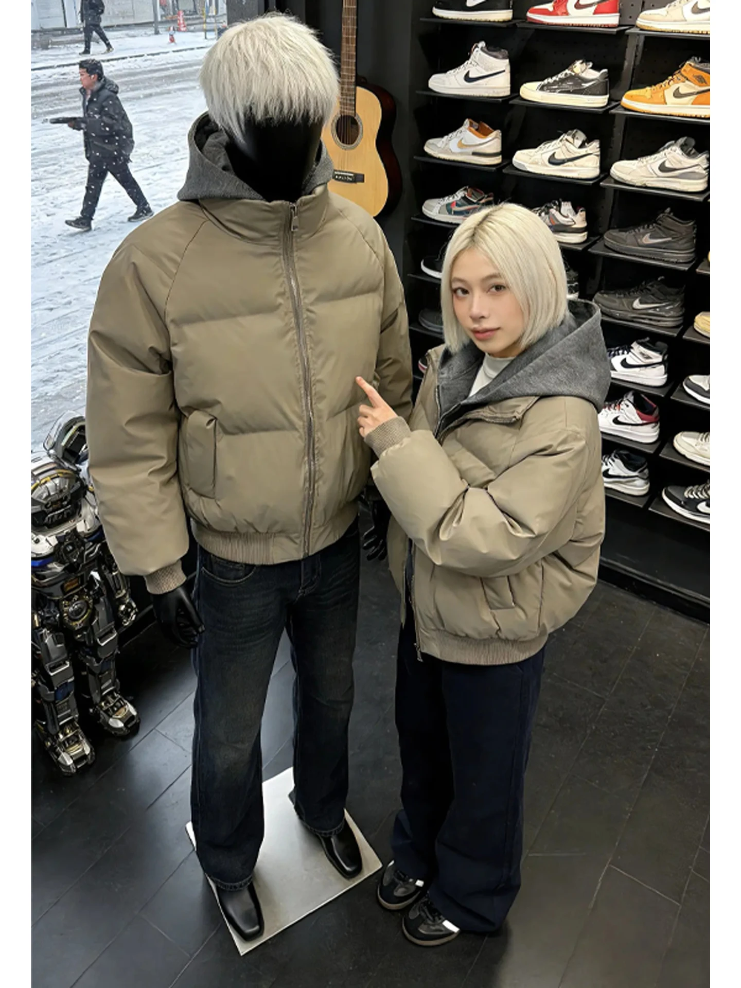 American Retro Hooded Cotton Jaet Men's Winter Casual Couple Outerwear Stand Fit Youth ular Long Sve Zipper Closure
American Retro Hooded Cotton Jaet Men's Winter Casual Couple Outerwear Stand Fit Youth ular Long Sve Zipper Closure