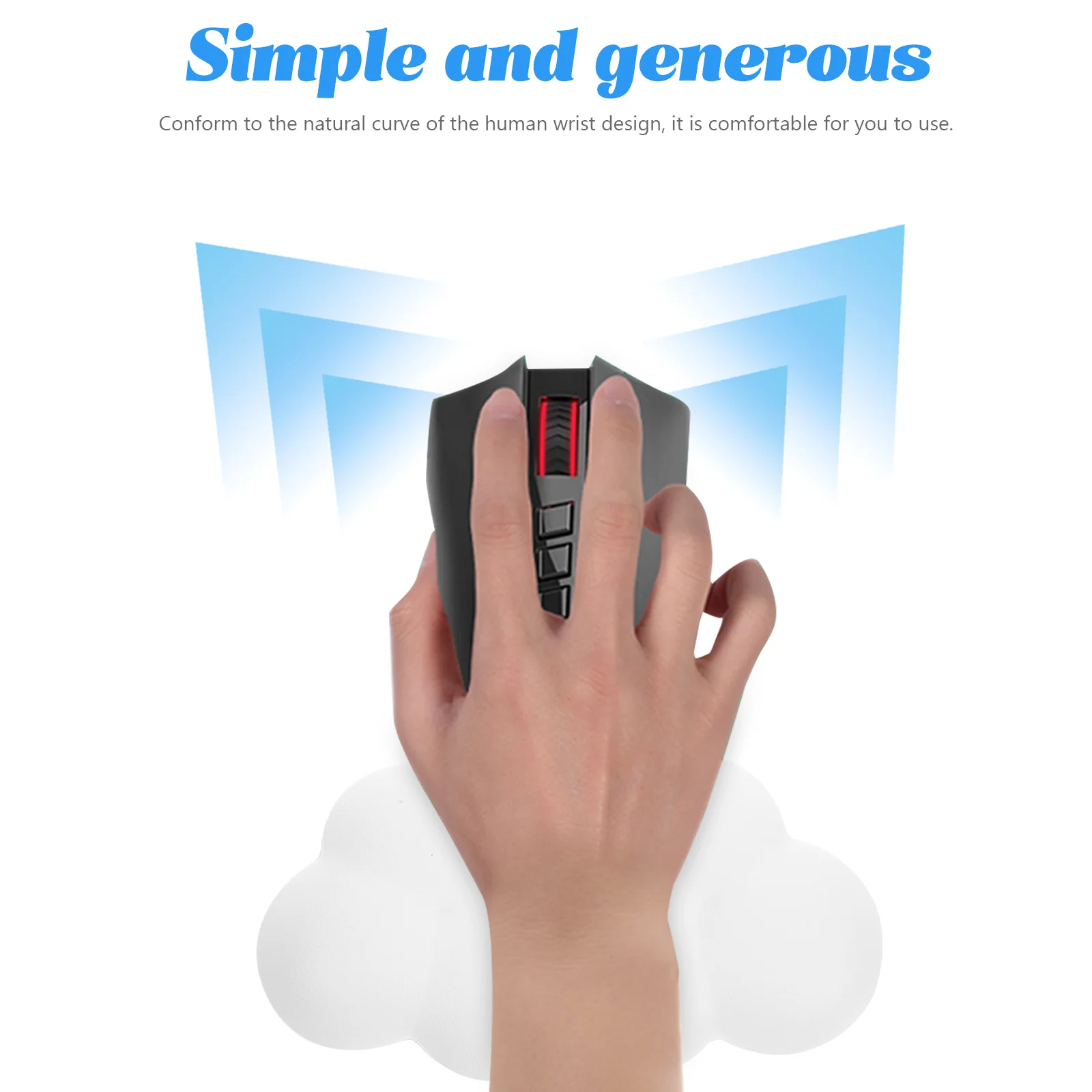 Ergonomic Mouse Wrist Rest Memory Foam Comfortable Support Non Slip Stable Operation Versatile Accessory Office Home
Ergonomic Mouse Wrist Rest Memory Foam Comfortable Support Non Slip Stable Operation Versatile Accessory Office Home