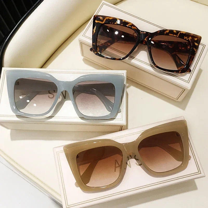 Vintage Cat Eye Sunglasses Women Brand Designer Square Sun Glasses Retro Rectangle Big Frame Shade Eyewear Female Gafas De Sol
Vintage Cat Eye Sunglasses Women Brand Designer Square Sun Glasses Retro Rectangle Big Frame Shade Eyewear Female Gafas De Sol