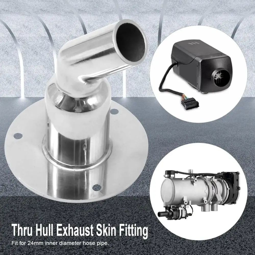 24mm Diesel Heater Exhaust Ports High Temperature Resistance Corrosion Resistant Marine Exhaust Ports Stainless Steel
24mm Diesel Heater Exhaust Ports High Temperature Resistance Corrosion Resistant Marine Exhaust Ports Stainless Steel