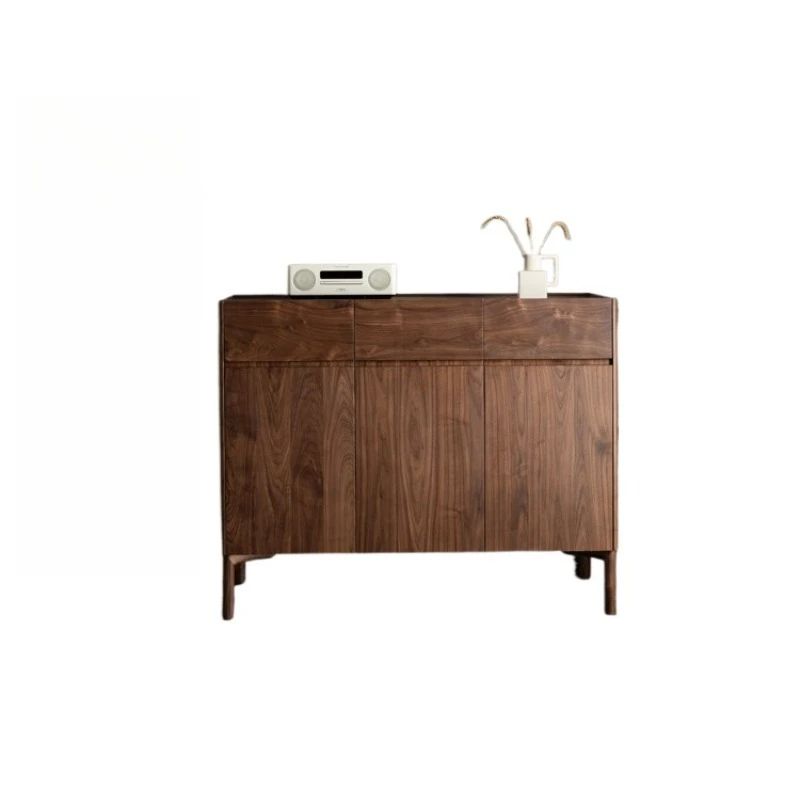 Обеденный боковой шкаф из массива черного ореха, простой современный входной шкаф, боковой шкаф для дивана в гостиной, шкаф для хранения
Обеденный боковой шкаф из массива черного ореха, простой современный входной шкаф, боковой шкаф для дивана в гостиной, шкаф для хранения