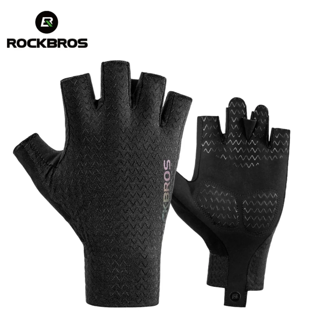 ROCKBROS Ice Silk Sunscreen Gloves, Men's and Women's Sports Cycling Half Finger Gloves, Road Bicycle Cycling Accessories
ROCKBROS Ice Silk Sunscreen Gloves, Men's and Women's Sports Cycling Half Finger Gloves, Road Bicycle Cycling Accessories