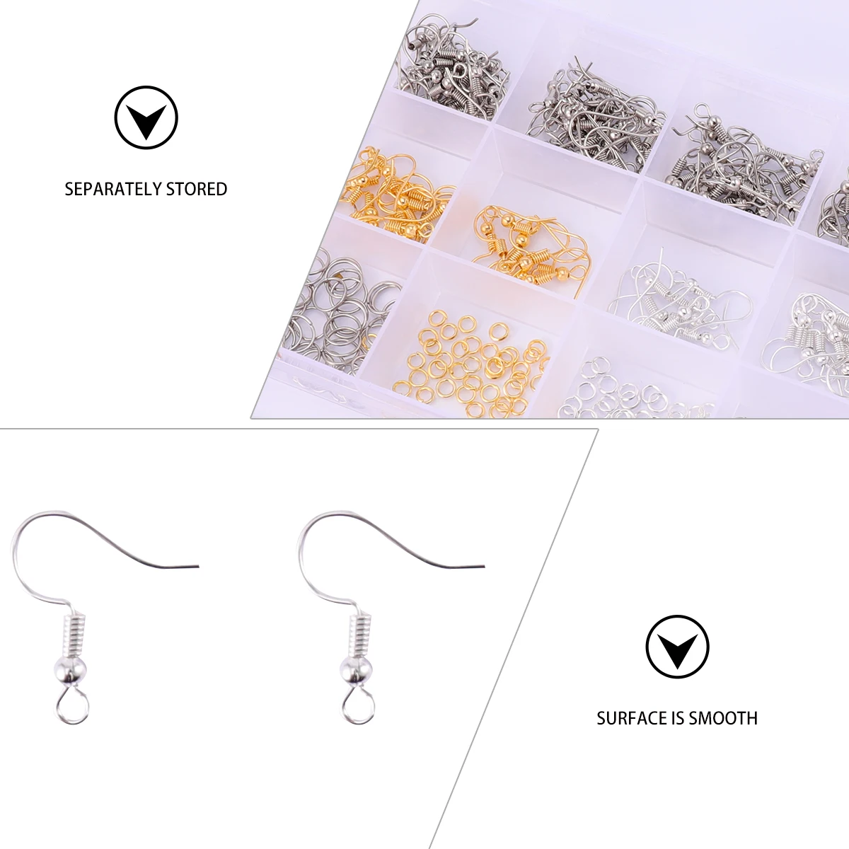 800pcs Earring Making Supplies Jewelry Parts H made Earrings Simple Hook Charms Durable Lightweight Tools Accessories
800pcs Earring Making Supplies Jewelry Parts H made Earrings Simple Hook Charms Durable Lightweight Tools Accessories